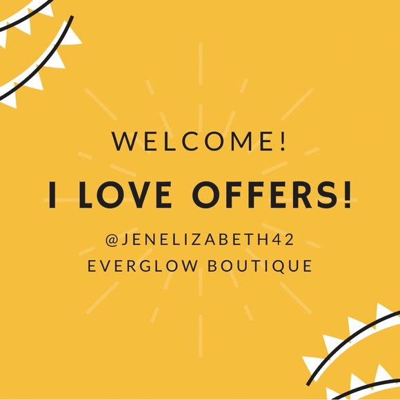 Other - Welcome! I Love Offers! Automatic 20% Off Bundles of 2 or More Items.